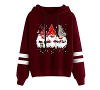 Suéter Navidad Mujer Jersey Ugly Christmas Sweater Cuello Redondo Camiseta De Manga Larga Casual Print Xmas Mulher Punto Tops Traje De Suéter para La Navidad