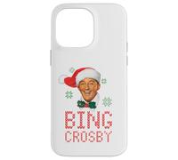 Suéter navideño Blanco de Bing Crosby Carcasa para iPhone 14 Pro MAX