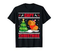 Suéter navideño Capy Ugly Capybara Lover Christmas Camiseta