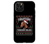 Suéter navideño de Tennessee Walker Horse, Feo, con Forma de Caballo Carcasa para iPhone 11 Pro