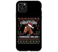 Suéter navideño de Tennessee Walker Horse, Feo, con Forma de Caballo Carcasa para iPhone 11 Pro MAX