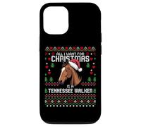 Suéter navideño de Tennessee Walker Horse, Feo, con Forma de Caballo Carcasa para iPhone 12/12 Pro
