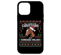 Suéter navideño de Tennessee Walker Horse, Feo, con Forma de Caballo Carcasa para iPhone 12 Mini