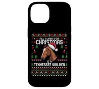 Suéter navideño de Tennessee Walker Horse, Feo, con Forma de Caballo Carcasa para iPhone 14