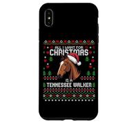 Suéter navideño de Tennessee Walker Horse, Feo, con Forma de Caballo Carcasa para iPhone XS MAX