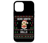 Suéter navideño Dear Santa Dolls Ugly Xmas Dolls, Amantes de los Juguetes Carcasa para iPhone 12 Mini