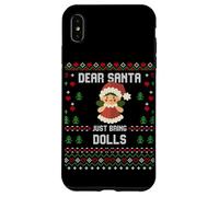 Suéter navideño Dear Santa Dolls Ugly Xmas Dolls, Amantes de los Juguetes Carcasa para iPhone XS MAX