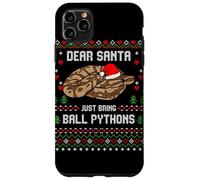 Suéter navideño Feo de Dear Ball Python Snake Lover Carcasa para iPhone 11 Pro MAX