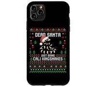 Suéter navideño Feo de Dear Santa California Kingsnake Carcasa para iPhone 11 Pro MAX