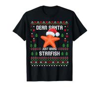 Suéter navideño Feo de Dear Santa Starfish Camiseta
