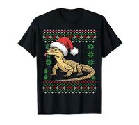 Suéter navideño Feo Savannah Monitor Lizard Camiseta