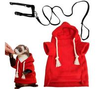 Suéter Para Hurones con Arnés Suave Sudadera Cómoda y Divertida | Vestimenta para Hámster Conejo Hurón Para Conejos, Ardillas, Chinchillas y Chihuahuas