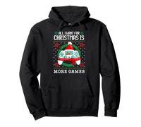 Suéter para Juegos de muñeco de Nieve All I Want for Christmas Is More Sudadera con Capucha