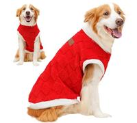 Suéter para Perro, Chaqueta De Invierno para Perro, Suéteres Peluche Cálidos Y Suavess Afelpado para Mascota, Ropa Frío Mascotas, Ropa Abrigo Gato Pijamas, Chaleco De Invierno, Fácil De Poner Quitar