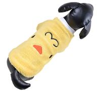 Suéter para perros de Sherpa Fleece "Pollito Amarillo"