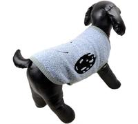 Suéter para perros de suave y ligero forro polar, celeste