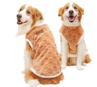 Suéter para perros medianos chaqueta de invierno para perros, suéter de invierno para perros de peluche para mascotas, ropa de abrigo para gatos, pijama, chaleco de invierno para perros de tai