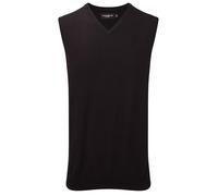 Suéter Sin Mangas V Cuello En V Russell Negro O Azul