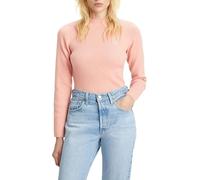Suéter suéter para mujer Levi's Crew Rib, rosa, S