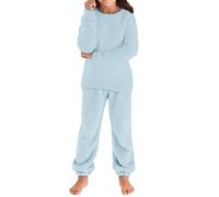Suéter y pantalón de Punto de Manga Larga Holgados y acogedores para niñas de otoño e Invierno, Conjuntos para bebés y niños.