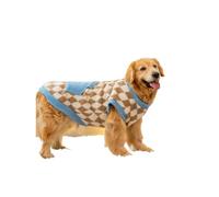 Suéteres de otoño e invierno para perros grandes, chaleco cálido de forro polar para perro, sudaderas con capucha para perro, disfraz de perro grande Golden Retriever (azul, 5XL)