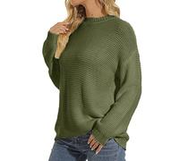 Suéteres de punto para mujer, camisetas térmicas 2025 2022, suéter personalizado de fábrica, suéter de invierno con cuello redondo, manga larga, suéter de punto, suéter de fiesta, disfraz de Navidad