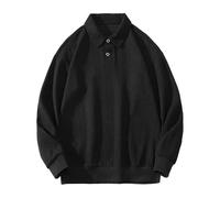 Suéteres para hombre, cuello alto, con cremallera, color sólido, manga larga, para otoño, casual, sin capucha, medio cuello, suéteres para hombre, sudaderas del Reino Unido para hombre, talla Xxxl