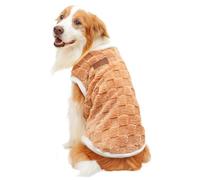 suéteres para Mascotas, suéter Mediano para Perros | Abrigo de Invierno de Felpa para Perros | Ropa Gruesa para Mascotas para Clima frío, Chaqueta cálida para Nieve, Accesorios para Grandes, es