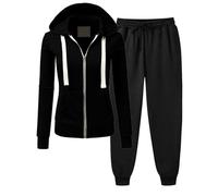 Suéteres para mujer, conjunto de ropa de descanso de talla grande, sudadera con parte inferior holgada con capucha, manga larga, conjunto deportivo casual con capucha, conjunto diario con capucha para