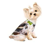 Suéteres personalizados para perros pequeños y medianos, diseños únicos, forro polar de poliéster suave, perfectos para recuperación quirúrgica y uso diario, percha de rama de koala, talla S