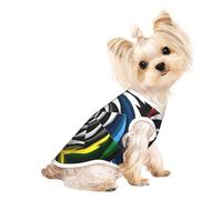Suéteres personalizados para perros pequeños y medianos, diseños únicos, forro polar de poliéster suave, perfectos para recuperación de cirugías y uso diario, ilustración de transfiguración M