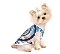 Suéteres personalizados para perros pequeños y medianos, diseños únicos, forro polar de poliéster suave, perfectos para la recuperación de cirugías y el uso diario al misterioso Gateway M