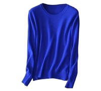 Suéteres Tipo cárdigan de Gran tamaño para Mujer, suéteres de Mujer, Cuello Redondo, Manga Larga, Jersey Punto Suave, Tops Casuales otoño