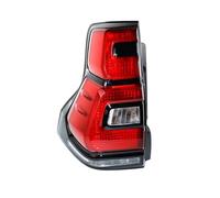 SUEVAS Luz trasera con bombilla de cable Para Toyota Land Cruiser Prado 2018-2020 Serie 150 FJ150 LC150 GRJ150 Pilotos Traseros Izquierda (Color: Rojo)