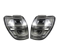 SUEVAS Piloto Trasero Para Chevrolet para Captiva 2008 2009 2010-2015 LED parachoques trasero luz trasera lámpara de freno de parada Pilotos Traseros (Color : LED Black Pair)