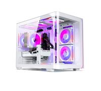 suevery PC para juegos | Core 13th I9 13900HX (24 núcleos 32 hilos hasta 5,4 G) RTX 5060 8G GPU | DDR5 32G RAM | Nvme 1TB SSD | Computadora de escritorio preconstruida WiFi blanca