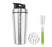 Suevut Agitador de Proteínas en Polvo de Acero Inoxidable con Bola AgitadoraGitador 750mlVaso Deportivo a Elegir