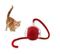 Suevut Smart Rolling Ball Juguete Interactivo para Gatos, Pelota Eléctrica Multifuncional con Cola, Recargable, Nueva 2026