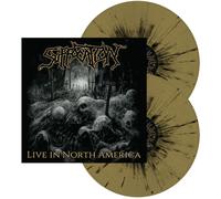 Live In North America (Gold/Black Splatter Vinyl)-SUFFOCATION