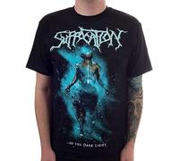 Suffocation of The Dark Light - Camiseta para hombre, color negro, Negro, L