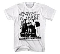 SUFFPXXYU Breakfast Club Men's T Shirt Movie Quote We're All Pretty Bizarre Group PhotoWhiteM
