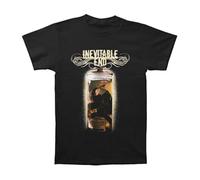 SUFFPXXYU Men's Inevitable End Severed Inception The T-Shirt Small Blacks