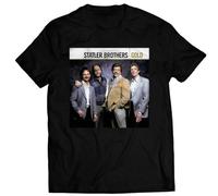 SUFFPXXYU Vintage Gold Album by The Statler Brothers T-Shirt Woman Without a Home KingsmenBlackXXL