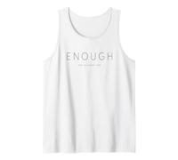 Suficiente Ya Eres Minimalista Afirmación Autoestima Camiseta sin Mangas