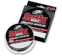 Sufix 832 Advanced Superline Braid, Hi-Vis Amarillo, Carrete de 40 libras/150 Yardas (660-040Y)