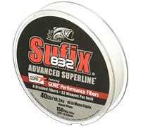 Sufix 832 Advanced Superline Trenza - 150 Yardas, Unisex Adulto, Sufix 832 Trenza 10 LB Ghost, 660-010GH, Fantasma, Talla única