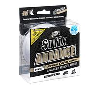 Sufix Advance Monofilament - Carrete de Pesca (150 m, Transparente, 0,25 mm, 150 MT-6,1 kg)