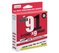Sufix Tresse 9 Brins 91 G-Core - 150m - D.0.16mm - R.8.1Kg - Lo Vis Green - S91165GR150 - ASU640789