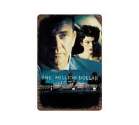 SUFOGBVG Póster de película Million Dollar Hotel, decoración de pared, póster de metal moderno para bar, decoración de bar, 30 x 20 cm