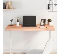 Sufrk Escritorio de 100 x 50 x 4 cm, de madera maciza de haya, estante para mesa de comedor de madera, revestimiento para escritorio, mesa de cocina, mesa de café
